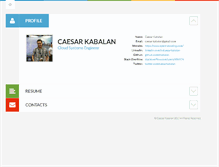 Tablet Screenshot of caesarkabalan.com